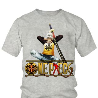 Áo thun Nam One Piece Trafalgar Law Anime Mẫu 7