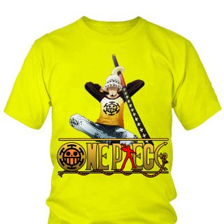 Áo thun Nam One Piece Trafalgar Law Anime Mẫu 7