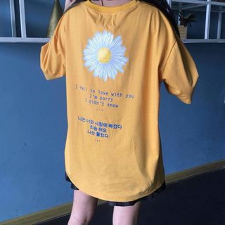 ÁO THUN HOA CÚC NỮ SIÊU ĐẸP