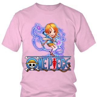 Áo thun Nam One Piece Nami Anime Mẫu 6 7 Màu