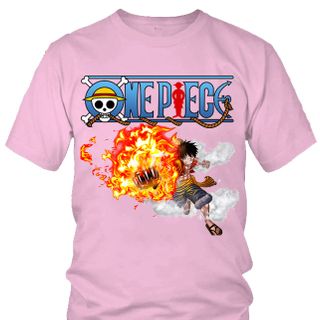 Áo thun Nam One Piece Luffy Anime Mẫu 16 7 Màu