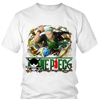 Áo thun Nam One Piece Zoro Anime Mẫu 9