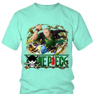 Áo thun Nam One Piece Zoro Anime Mẫu 9
