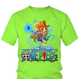 Áo thun Nam One Piece Nami Anime Mẫu 7 7 Màu