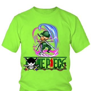 Áo thun Nam One Piece Zoro Anime Mẫu 10