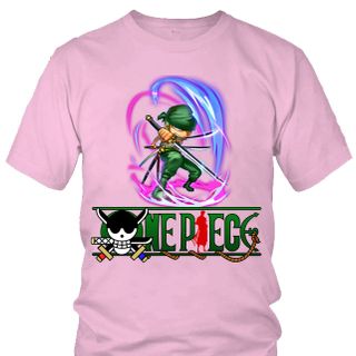 Áo thun Nam One Piece Zoro Anime Mẫu 10