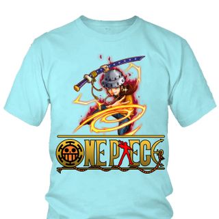Áo thun Nam One Piece Trafalgar Law Anime Mẫu 8