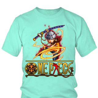 Áo thun Nam One Piece Trafalgar Law Anime Mẫu 8