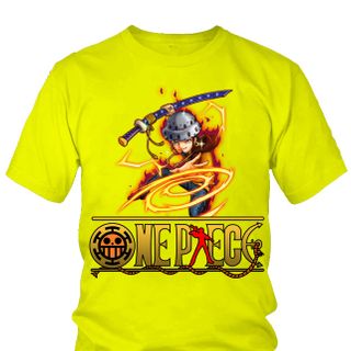 Áo thun Nam One Piece Trafalgar Law Anime Mẫu 8
