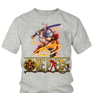 Áo thun Nam One Piece Trafalgar Law Anime Mẫu 8