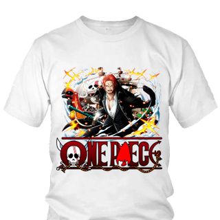 Áo thun Nam One Piece Shanks Anime Mẫu 5