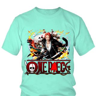 Áo thun Nam One Piece Shanks Anime Mẫu 5