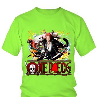 Áo thun Nam One Piece Shanks Anime Mẫu 5