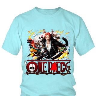 Áo thun Nam One Piece Shanks Anime Mẫu 5