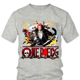 Áo thun Nam One Piece Shanks Anime Mẫu 5