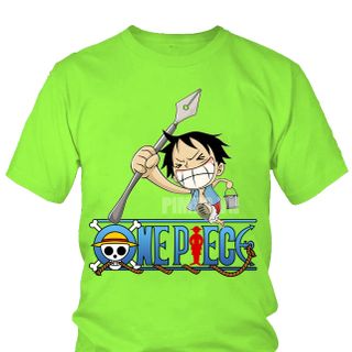 Áo thun thời trang One Piece Chibi Anime Mẫu 21