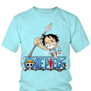 Áo thun thời trang One Piece Chibi Anime Mẫu 21