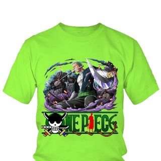 Áo thun Nam One Piece Zoro Anime Mẫu 11