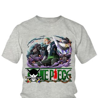 Áo thun Nam One Piece Zoro Anime Mẫu 11