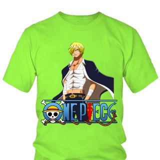 Áo thun Nam One Piece Sanji Anime Mẫu 1