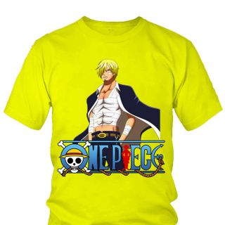 Áo thun Nam One Piece Sanji Anime Mẫu 1