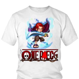 Áo thun Nam One Piece Shanks Anime Mẫu 6