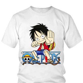 Áo thun thời trang One Piece Chibi Anime Mẫu 22