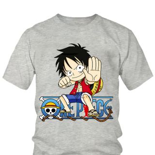 Áo thun thời trang One Piece Chibi Anime Mẫu 22
