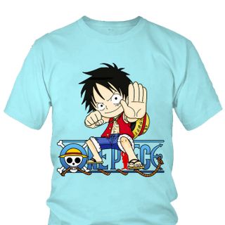 Áo thun thời trang One Piece Chibi Anime Mẫu 22