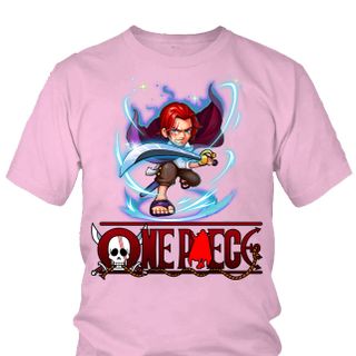 Áo thun Nam One Piece Shanks Anime Mẫu 6