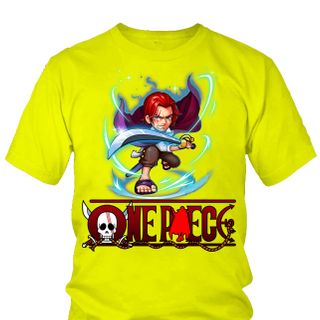 Áo thun Nam One Piece Shanks Anime Mẫu 6
