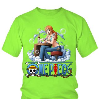 Áo thun Nam One Piece Nami Anime Mẫu 1 7 Màu