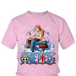Áo thun Nam One Piece Nami Anime Mẫu 1 7 Màu