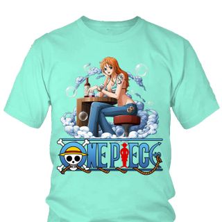 Áo thun Nam One Piece Nami Anime Mẫu 1 7 Màu