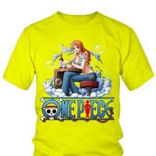 Áo thun Nam One Piece Nami Anime Mẫu 1 7 Màu