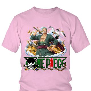 Áo thun Nam One Piece Zoro Anime Mẫu 12