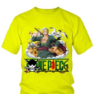 Áo thun Nam One Piece Zoro Anime Mẫu 12