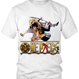 Áo thun Nam One Piece Trafalgar Law Anime Mẫu 1