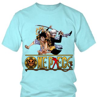 Áo thun Nam One Piece Trafalgar Law Anime Mẫu 1