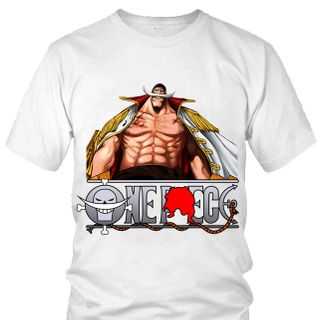 Áo thun Nam One Piece Râu Trắng Anime Mẫu 4 7 Màu