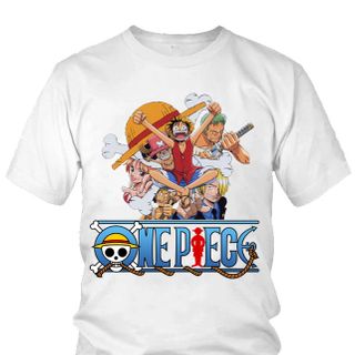 Áo thun Nam One Piece Luffy Anime Mẫu 10 7 Màu