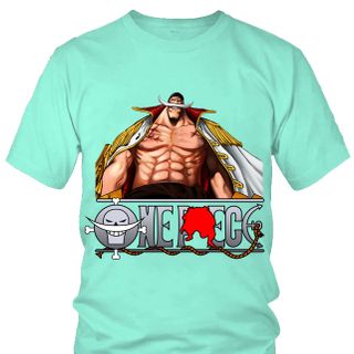 Áo thun Nam One Piece Râu Trắng Anime Mẫu 4 7 Màu
