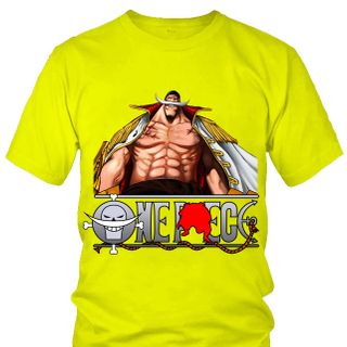 Áo thun Nam One Piece Râu Trắng Anime Mẫu 4 7 Màu