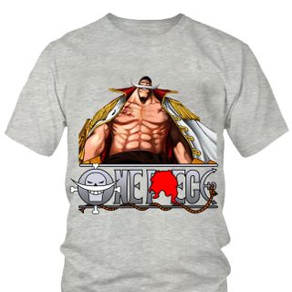 Áo thun Nam One Piece Râu Trắng Anime Mẫu 4 7 Màu