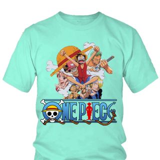 Áo thun Nam One Piece Luffy Anime Mẫu 10 7 Màu