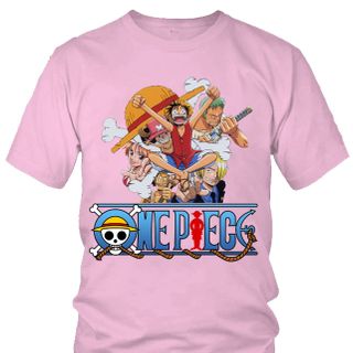 Áo thun Nam One Piece Luffy Anime Mẫu 10 7 Màu