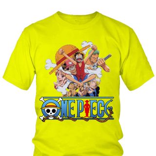 Áo thun Nam One Piece Luffy Anime Mẫu 10 7 Màu
