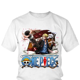 Áo thun Nam One Piece Sanji Anime Mẫu 2 7 Màu