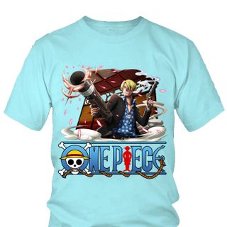 Áo thun Nam One Piece Sanji Anime Mẫu 2 7 Màu