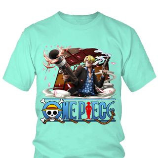 Áo thun Nam One Piece Sanji Anime Mẫu 2 7 Màu